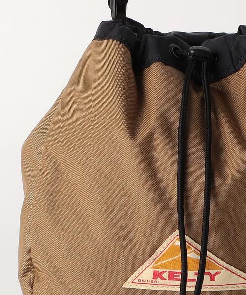 KELTY（ケルティ）の「【WEB限定】＜ KELTY ＞ リバーシブル 巾着 ショルダー バッグ（ショルダーバッグ・レディース・ブラック/モカ・FREE）」の9枚目の写真