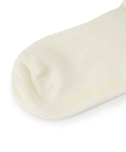 SHOO・LA・RUE(シューラルー)の「◆【セレモニー】オーガンジーリボンハイソックス(ソックス/靴下・キッズ・ネイビー/ブラック/アイボリー/ブルー系その他7/ブラック系7/アイボリー系7・56/59)」の8枚目の写真