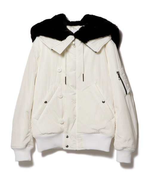 one gravity / SOLOTEX N2-B/ダウンジャケット/M/ポリエステル/WHT/22-234-05-100151 onegravity（ワングラビティ）の「onegravity / SOLOTEX N2-B ブルゾン