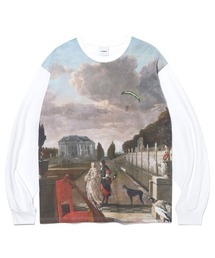 MAHAGRID（マハグリッド）の「『mahagrid/マハグリッド』NEWSTALGIA LS TEE/ニュースタルジアデザイン 長袖Tシャツ（Tシャツ/カットソー）」