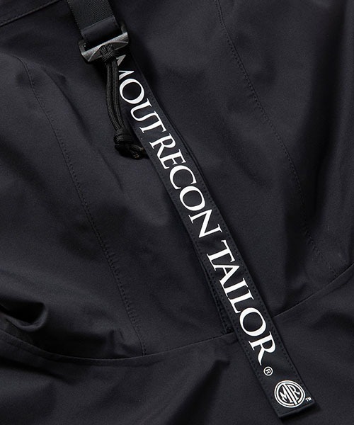 MOUT RECON TAILOR（マウトリーコンテーラー）の「MOUT RECON TAILOR / マウトリーコンテーラー：Hardshell Poncho Shelter：MT1001[AST]（ポンチョ・メンズ・ブラック・FREE）」の12枚目の写真