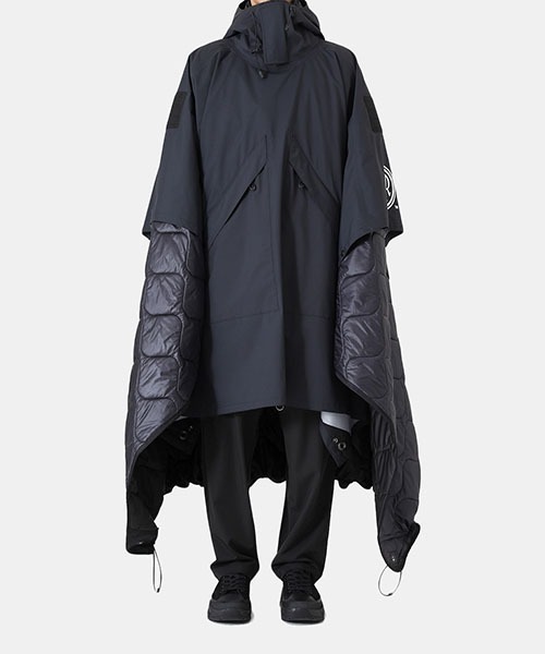 MOUT RECON TAILOR（マウトリーコンテーラー）の「MOUT RECON TAILOR / マウトリーコンテーラー：Hardshell Poncho Shelter：MT1001[AST]（ポンチョ・メンズ・ブラック・FREE）」の19枚目の写真