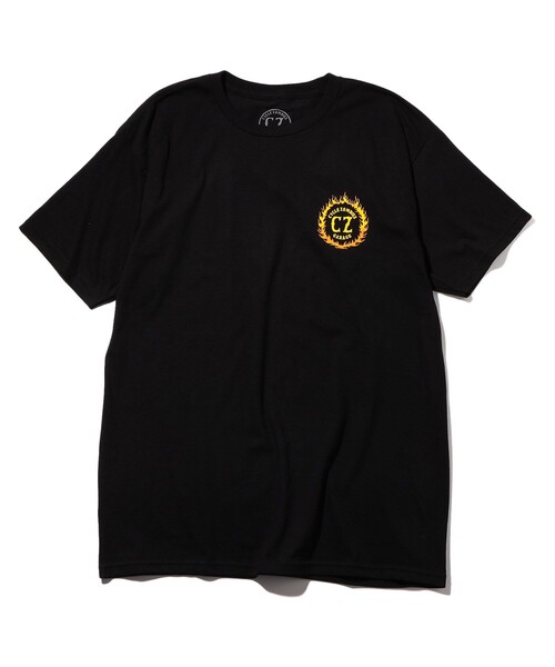 FREAK'S STORE(フリークスストア)の「CYCLE ZOMBIES/サイクルゾンビーズ FLAMEBOY Standard S/S(Tシャツ/カットソー・メンズ・ホワイト/ブラック・MEDIUM/LARGE/X-LARGE)」の10枚目の写真