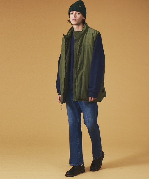 Ruben（ルーベン）の「【RUBEN/ルーベン】CABLE BORE WATCHCAP/ケーブル裏ボアフリースワッチキャップ（ニットキャップ/ビーニー・メンズ・ブラック/ベージュ/ネイビー/グレー/グリーン/オレンジ系その他/グレイッシュベージュ/ワイン・フリー）」の13枚目の写真