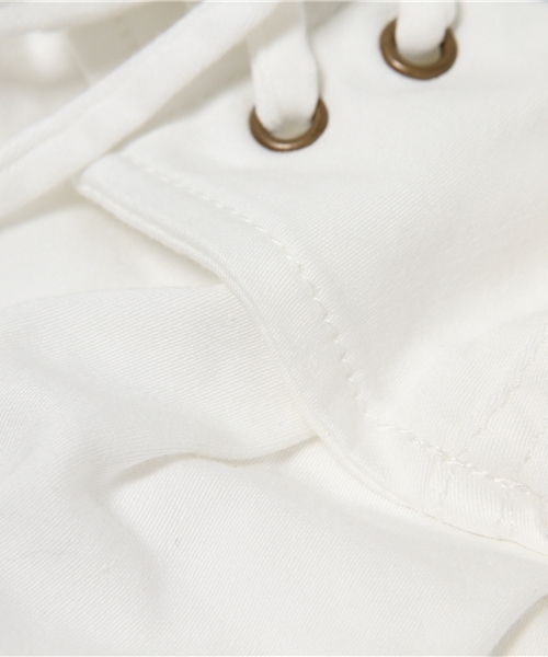 WEGO(ウィゴー)の「WEGO/レースアップショートパンツ(その他パンツ・レディース・ホワイト/インディゴブルー/ライトインディゴブルー・FREE)」の12枚目の写真