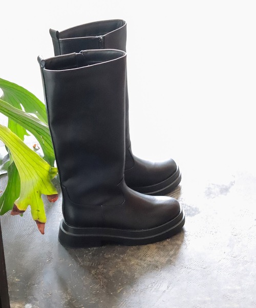 SESTO(セスト)の「ボリュームソールロングブーツ(ブーツ・レディース・ブラック・LL/S/M/L)」の10枚目の写真