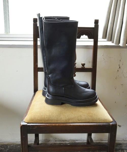 SESTO(セスト)の「ボリュームソールロングブーツ(ブーツ・レディース・ブラック・LL/S/M/L)」の20枚目の写真