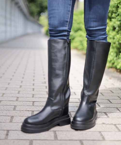 SESTO(セスト)の「ボリュームソールロングブーツ(ブーツ・レディース・ブラック・LL/S/M/L)」の13枚目の写真