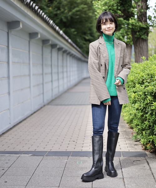 SESTO(セスト)の「ボリュームソールロングブーツ(ブーツ・レディース・ブラック・LL/S/M/L)」の11枚目の写真