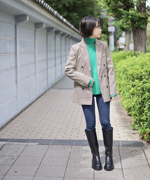 SESTO(セスト)の「ボリュームソールロングブーツ(ブーツ・レディース・ブラック・LL/S/M/L)」の8枚目の写真