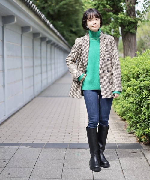 SESTO(セスト)の「ボリュームソールロングブーツ(ブーツ・レディース・ブラック・LL/S/M/L)」の14枚目の写真