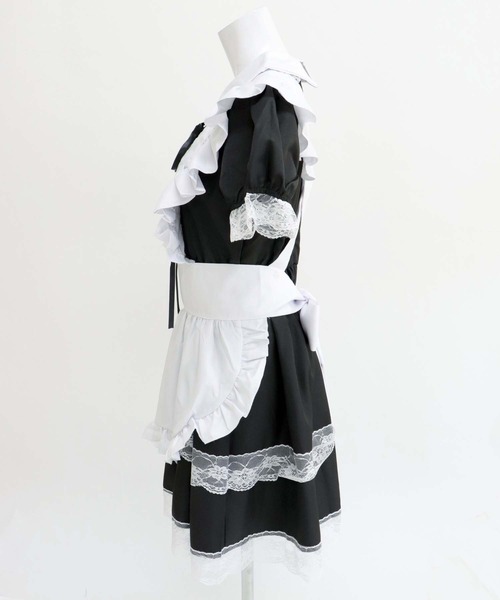 OSYAREVO（オシャレボ）の「コスプレ レース×フリル メイド服