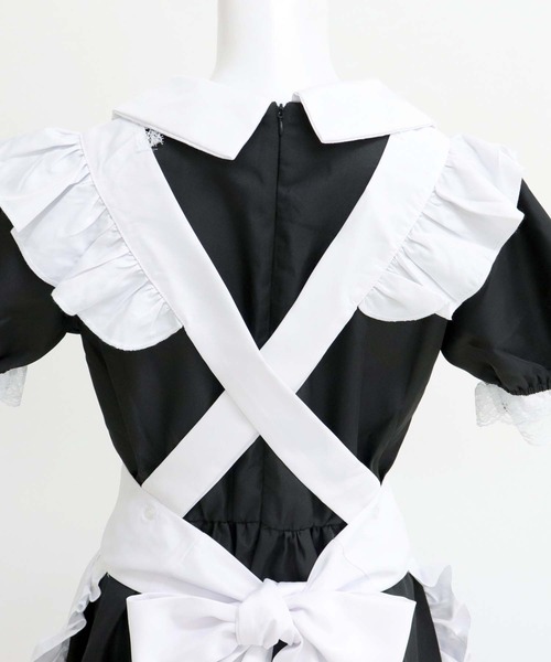 OSYAREVO（オシャレボ）の「コスプレ レース×フリル メイド服
