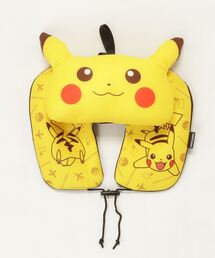 THE BAREFOOT（ベアフット）の「【 POKEMON TRAVEL /  ポケモントラベル 】 ポケモン ミニクッション付ネックピロー(ピカチュウ) イエロー YUI GW-P307-010（クッション/クッションカバー・キッズ）」