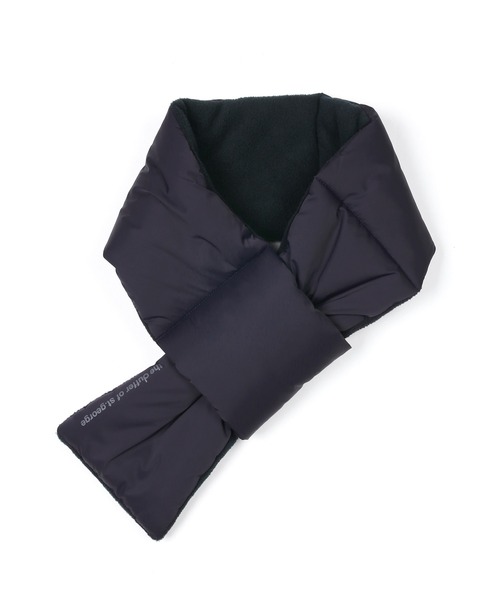 The DUFFER of ST.GEORGE(ザダファーオブセントジョージ)の「PADDING MUFF:中綿マフラー(マフラー・メンズ・ブラック/グレー/ネイビー・F)」の7枚目の写真