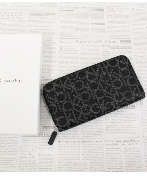 Calvin Klein（カルバン・クライン）の「CK RFiD オールオーバーロゴ