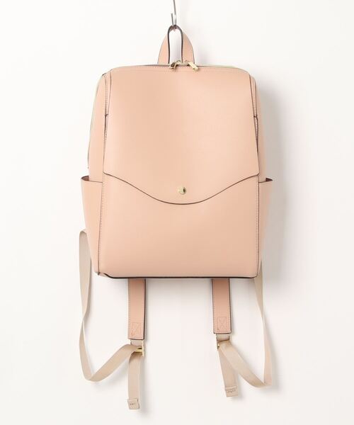 Legato Largo(レガートラルゴ)の「Legato Largo フェイクレザーリュック(バックパック/リュック・レディース・ブラウン/ライトピンク/ブルー/ライトグリーン/ブラック・FREE)」の1枚目の写真