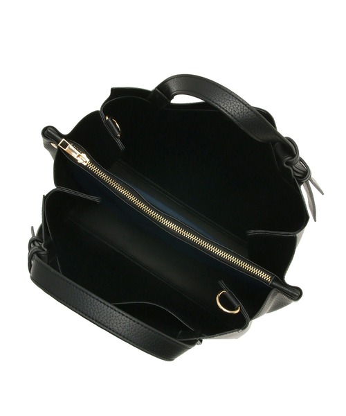 ROPE' PICNIC（ロペピクニック）の「軽量スウェイハンドル5層ミドルトート＆ショルダーバッグ（ショルダーバッグ・レディース・ブラック/ブルー/キナリ・FREE）」の5枚目の写真