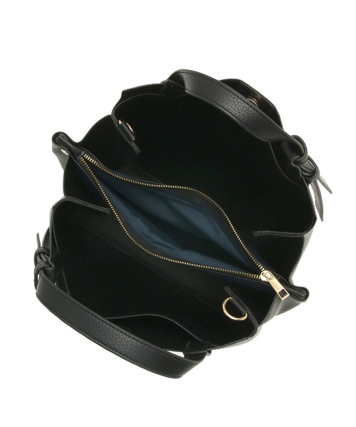 ROPE' PICNIC（ロペピクニック）の「軽量スウェイハンドル5層ミドルトート＆ショルダーバッグ（ショルダーバッグ・レディース・ブラック/ブルー/キナリ・FREE）」の12枚目の写真