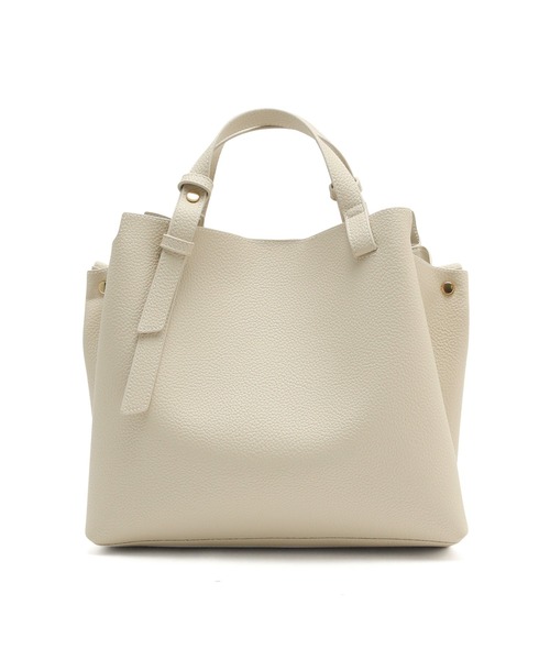 ROPE' PICNIC（ロペピクニック）の「軽量スウェイハンドル5層ミドルトート＆ショルダーバッグ（ショルダーバッグ・レディース・ブラック/ブルー/キナリ・FREE）」の8枚目の写真