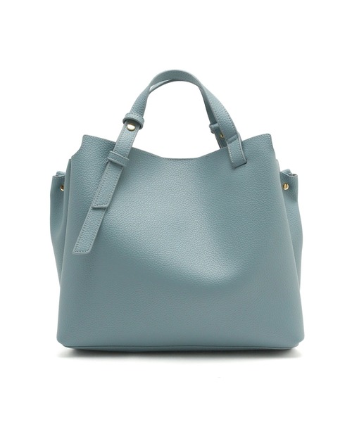 ROPE' PICNIC（ロペピクニック）の「軽量スウェイハンドル5層ミドルトート＆ショルダーバッグ（ショルダーバッグ・レディース・ブラック/ブルー/キナリ・FREE）」の19枚目の写真