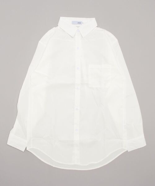 urge：（アージコロン ）の「【URGE：】シンプル ロングスリーブ シャツ（シャツ/ブラウス・レディース・ホワイト・SMALL/MEDIUM/LARGE/X-LARGE）」の7枚目の写真