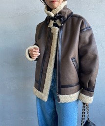 Alpha Industries | [ALPHA/アルファ] B-3 フェイクムートン ミリタリーボアジャケット(ミリタリージャケット)
