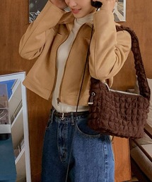 SONYUNARA マットカラークロップジャケット