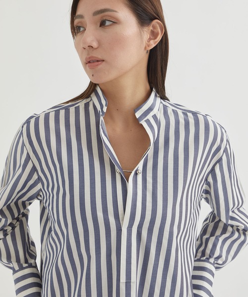 大量入荷 UJOH（ウジョー）の「【UJOH / Shirts ウジョー】Piercing シャツ+ブラウス(半袖+袖なし)