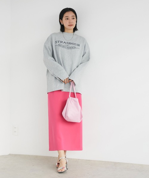 Doux archives（ドゥアルシーヴ）の「ポンチカラータイトスカート（スカート・レディース・ピンク/ブラック/ブルー・SMALL/MEDIUM）」の21枚目の写真