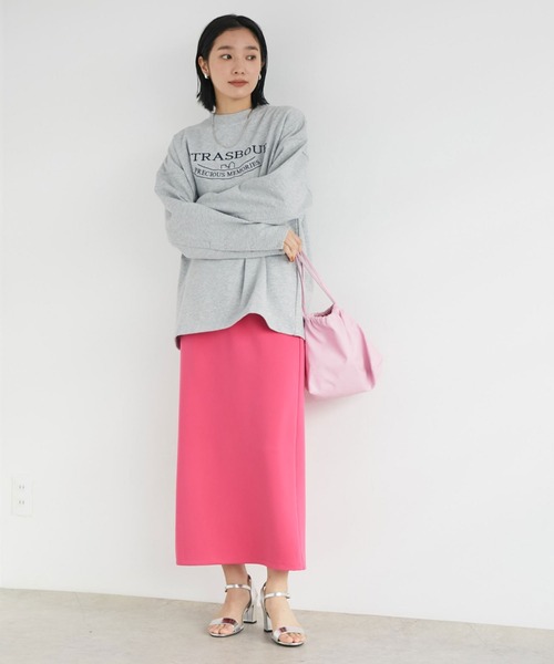 Doux archives（ドゥアルシーヴ）の「ポンチカラータイトスカート（スカート・レディース・ピンク/ブラック/ブルー・SMALL/MEDIUM）」の19枚目の写真