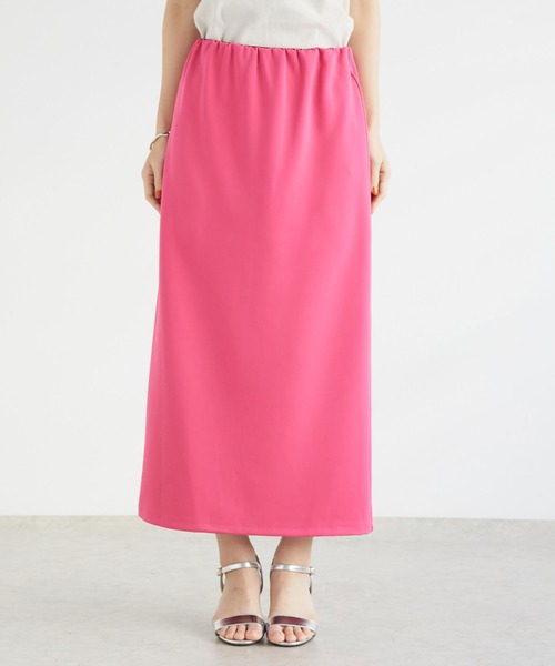 Doux archives（ドゥアルシーヴ）の「ポンチカラータイトスカート（スカート・レディース・ピンク/ブラック/ブルー・SMALL/MEDIUM）」の9枚目の写真