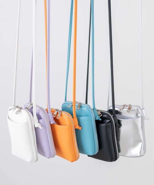 セール】WEGO/マルチポケットミニショルダー（ショルダーバッグ