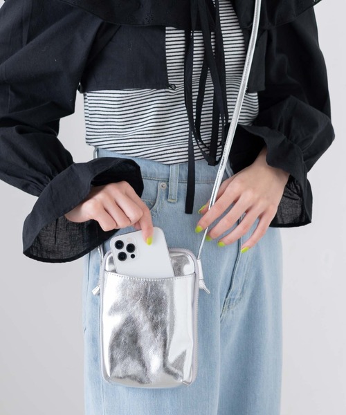 セール】WEGO/マルチポケットミニショルダー（ショルダーバッグ