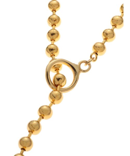 Ungrid（アングリッド）の「ボールチェーンネックレス（ネックレス・レディース・シルバー/ゴールド・FREE）」の6枚目の写真