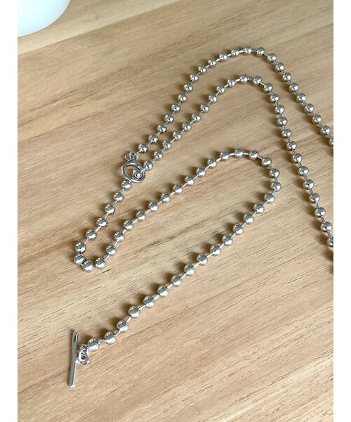 Ungrid（アングリッド）の「ボールチェーンネックレス（ネックレス・レディース・シルバー/ゴールド・FREE）」の12枚目の写真