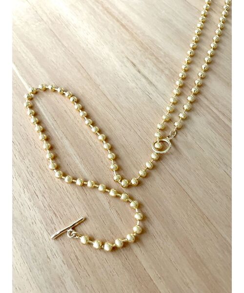 Ungrid（アングリッド）の「ボールチェーンネックレス（ネックレス・レディース・シルバー/ゴールド・FREE）」の13枚目の写真