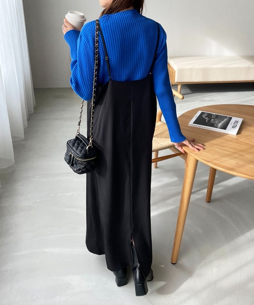 DISCOAT（ディスコート）の「マキシキャミワンピース（ワンピース・レディース・アイボリー/ブラック・FREE）」の22枚目の写真