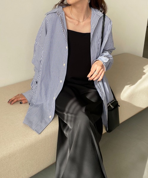 DISCOAT（ディスコート）の「マキシキャミワンピース（ワンピース・レディース・アイボリー/ブラック・FREE）」の20枚目の写真