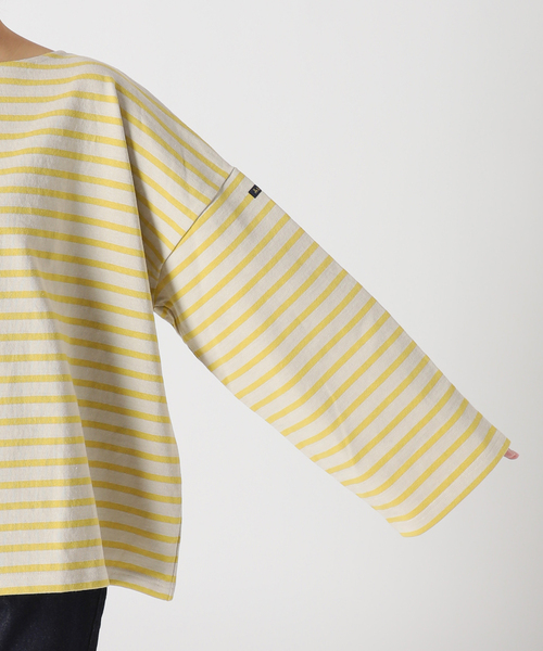 セール】【LE MINOR/ルミノア】SLOBE別注 ビッグボーダーカットソー（T