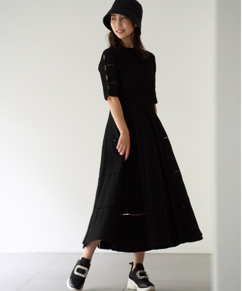 CELFORD（セルフォード）の「ディフォーメーションニットワンピース