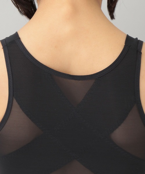 A part by（アパートバイ）の「【e/rm×HAKUTORIKO】ノンワイヤーサポートブラ（ブラジャー・レディース・ブラック・MEDIUM/LARGE）」の8枚目の写真