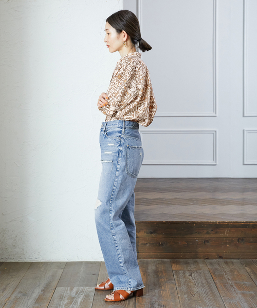 manipuri/マニプリ】別注 ボウタイブラウス（シャツ/ブラウス