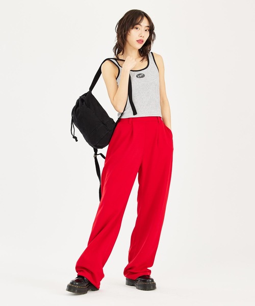 X-girl(エックスガール)の「MINI KNAPSACK(バックパック/リュック・レディース・ブラック/オフホワイト/ライトブルー・ONE SIZE)」の11枚目の写真