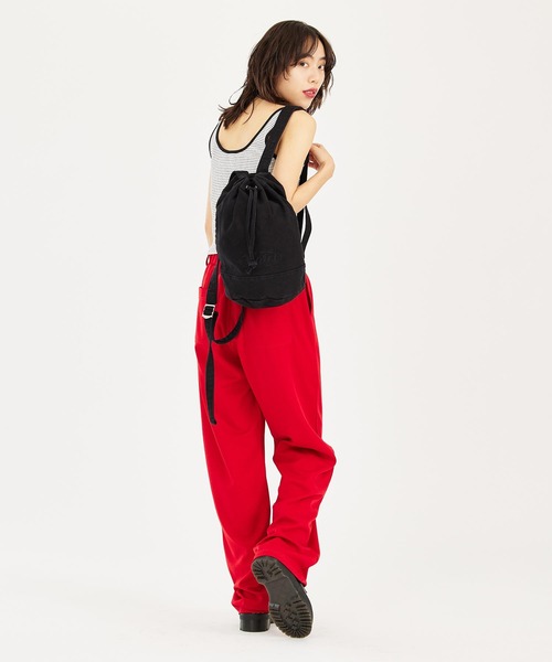 X-girl(エックスガール)の「MINI KNAPSACK(バックパック/リュック・レディース・ブラック/オフホワイト/ライトブルー・ONE SIZE)」の12枚目の写真