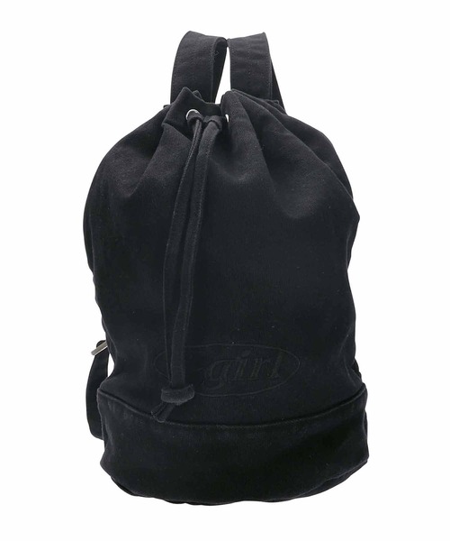 X-girl(エックスガール)の「MINI KNAPSACK(バックパック/リュック・レディース・ブラック/オフホワイト/ライトブルー・ONE SIZE)」の16枚目の写真