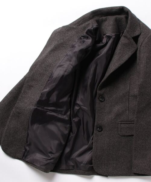 esutoreja（エストレジャ）の「アースカラーカジュアルジャケット（テーラードジャケット・レディース・グレー/カーキ/ベージュ・FREE）」の13枚目の写真