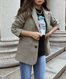 esutoreja | Earth color casual jacket(テーラードジャケット)