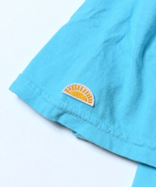 SALT&MUGS(ソルトアンドマグス)の「VINTAGE FABRIC PKT TEE(Tシャツ/カットソー・メンズ・ブルー/オレンジ/ホワイト/イエロー・SMALL/MEDIUM/X-LARGE/LARGE)」の9枚目の写真