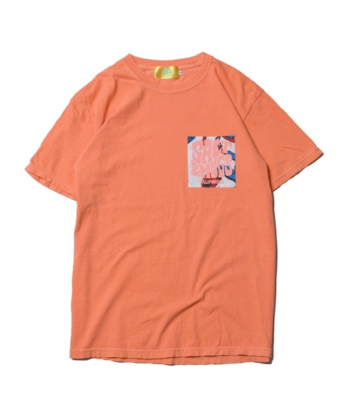 SALT&MUGS(ソルトアンドマグス)の「VINTAGE FABRIC PKT TEE(Tシャツ/カットソー・メンズ・ブルー/オレンジ/ホワイト/イエロー・SMALL/MEDIUM/X-LARGE/LARGE)」の19枚目の写真